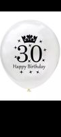 5 x 30 Jahre Geburtstag Ballon