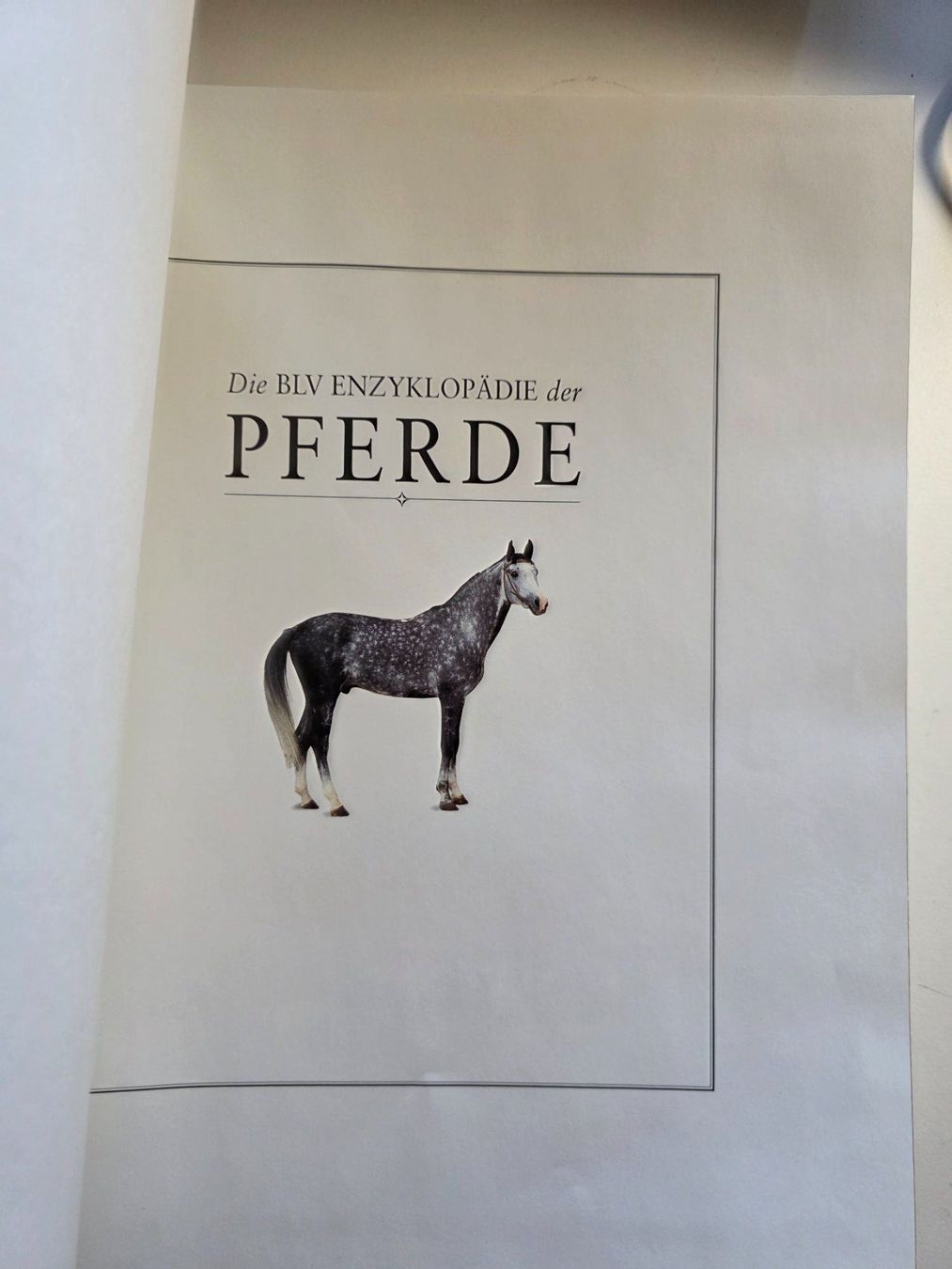 Bücher: die BLV Enzyklopädie der Pferde - 1995 – Gebraucht aus Walterswil BE von Lonitti