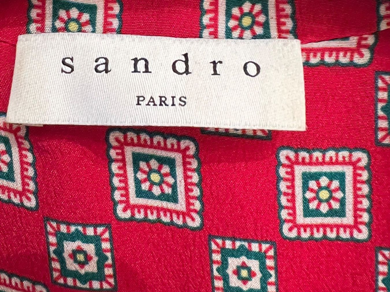 Sandro Vestiti: Sandro · Robe courte en soie – Usato da Crissier venduto da ChamoNova 6