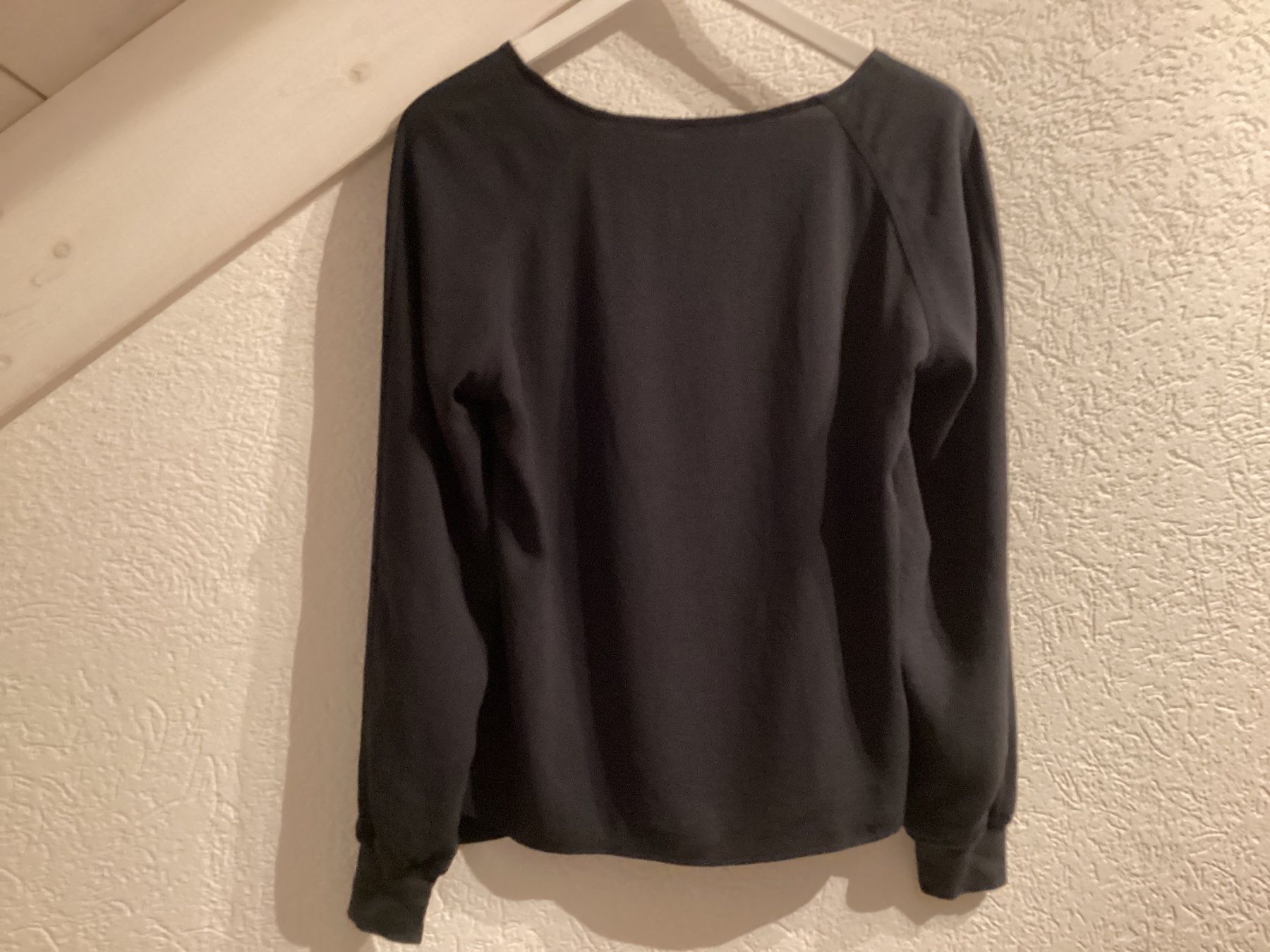 Closed Blusen: CLOSED schwarze Bluse mit Schleife Grösse S – Gebraucht aus Homberg b. Thun von Homata 2