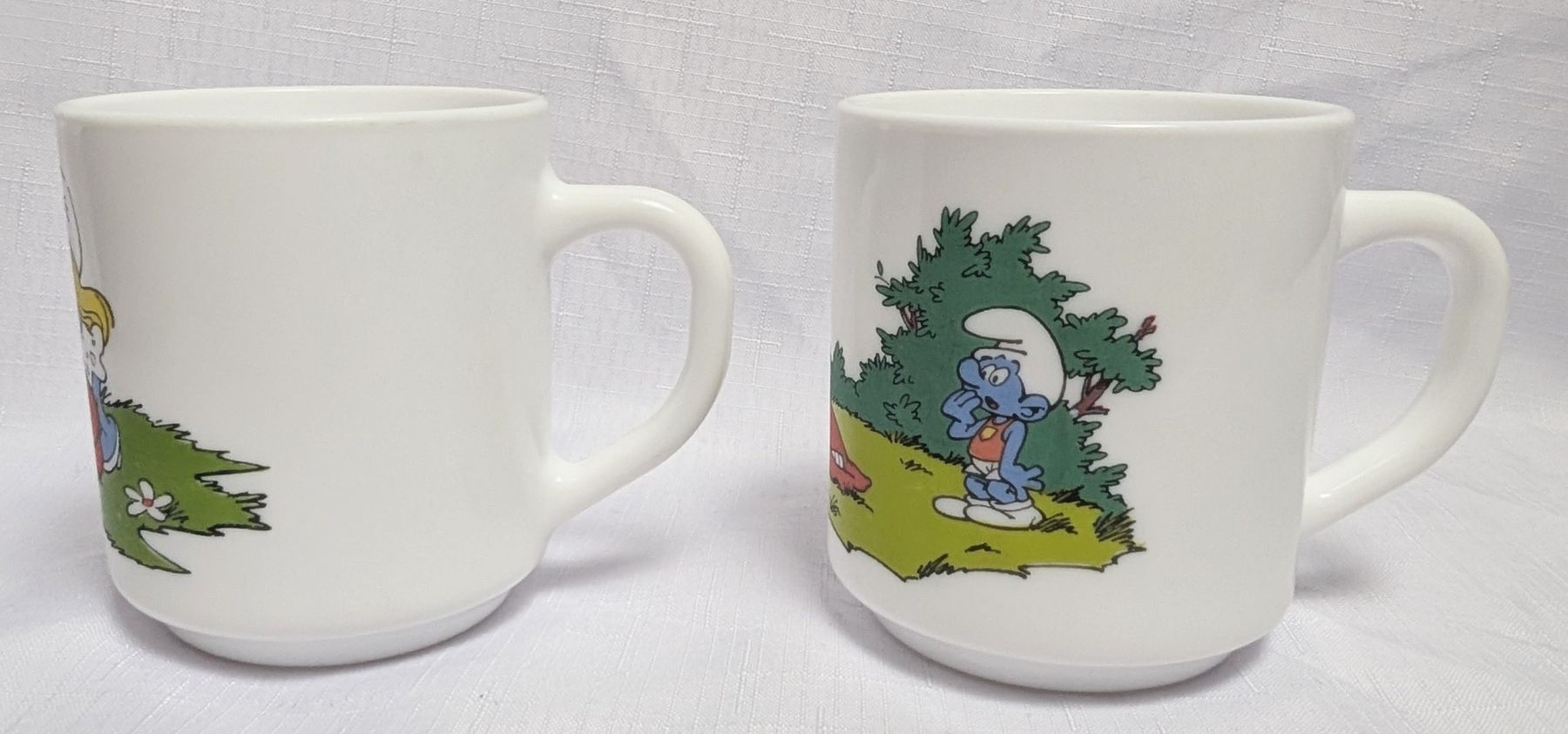 Tazze: 2er Set Vintage Arcopal Schlumpf Tasse - Mug – Nuovo (secondo la descrizione) da Wängi venduto da ABIZONE-86 3
