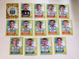 Panini FIFA World Cup 2026 / Team Argentinien 14 Stk