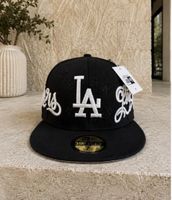 New Era LA Dodgers Cap schwarz Grösse 7 1/4 neu mit Etikett