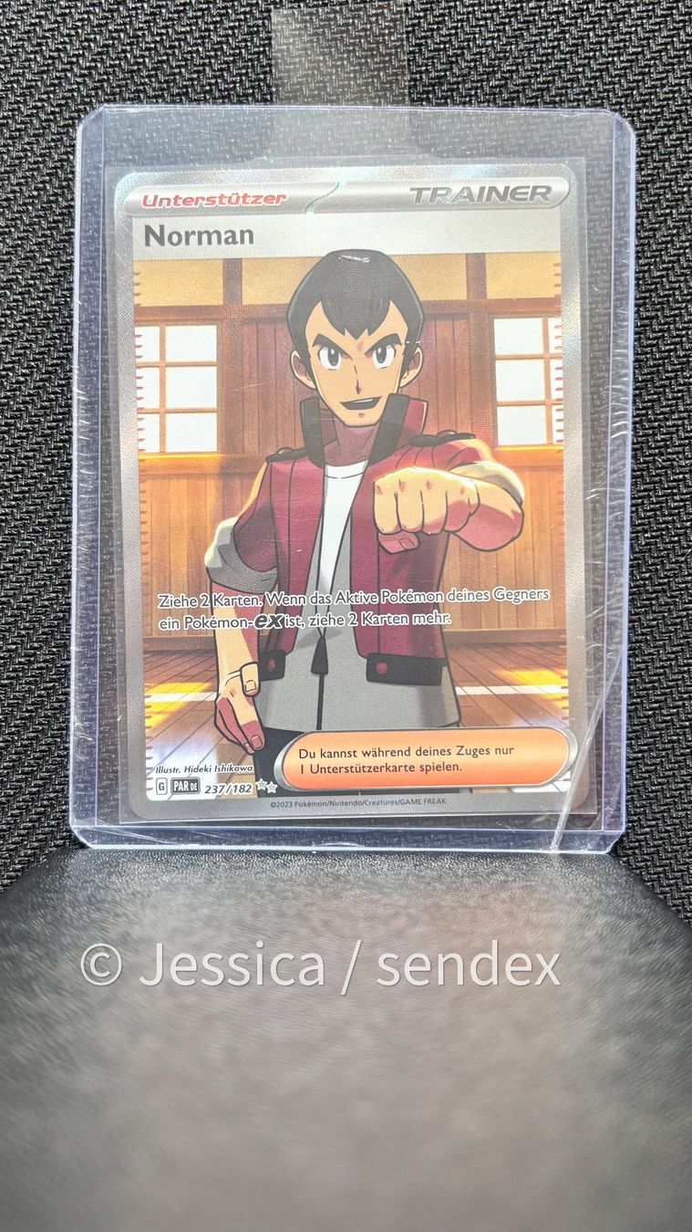 Pokémon Carte collezionabili: Norman (PAR DE237/182) – Nuovo (secondo la descrizione) da Herisau venduto da jes_q9mj