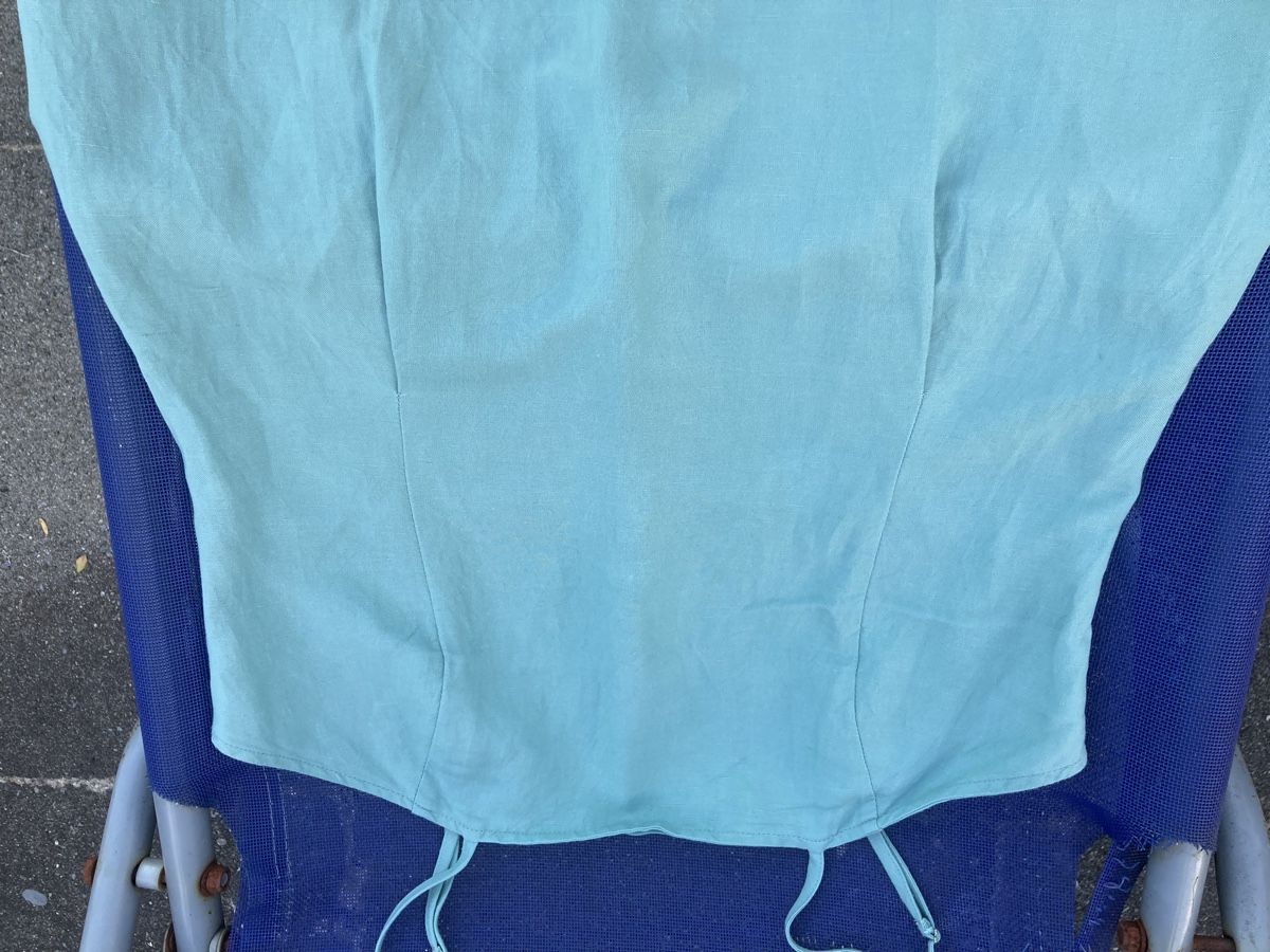 Vestiti: Figurschmeichelndes Leinenkleid – Nuovo (secondo la descrizione) da Luzern venduto da franziska.2024 4