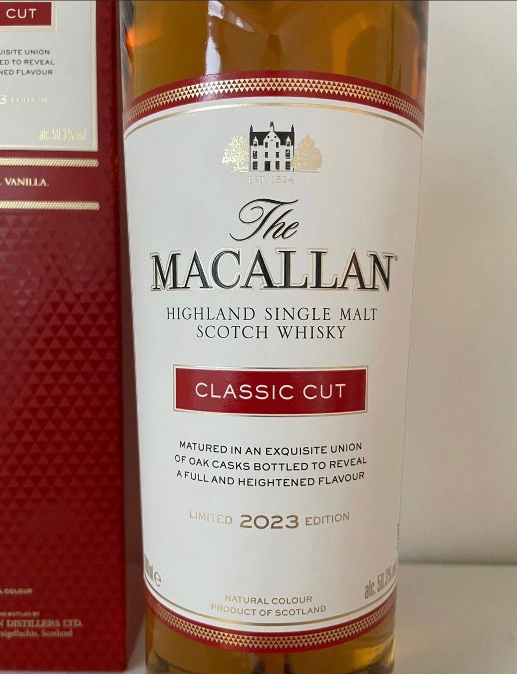 Macallan Bevande alcoliche: Macallan Classic Cut 2023 – Nuovo e nell'imballaggio originale da Saxon venduto da Hatlia_Shop 1