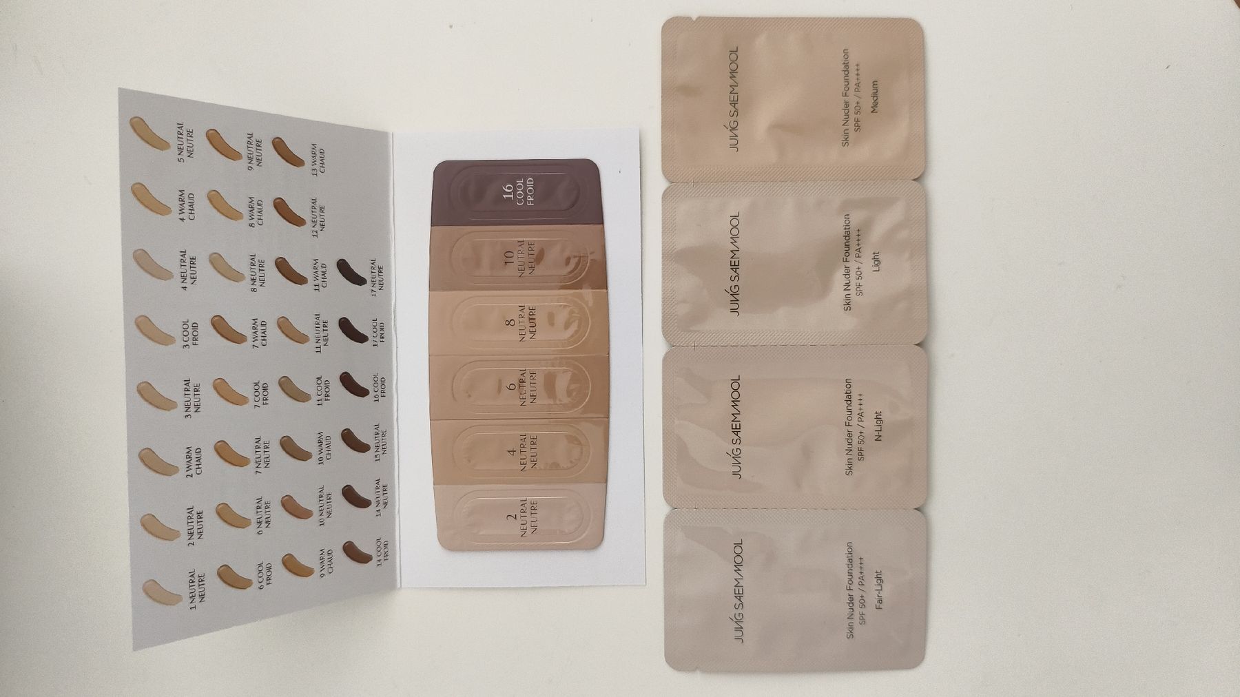 Make-up: Charlotte Tilbury & Jung Saem Mool Foundation Samples – Nuovo e nell'imballaggio originale da Erlenbach ZH venduto da rem_p5dd