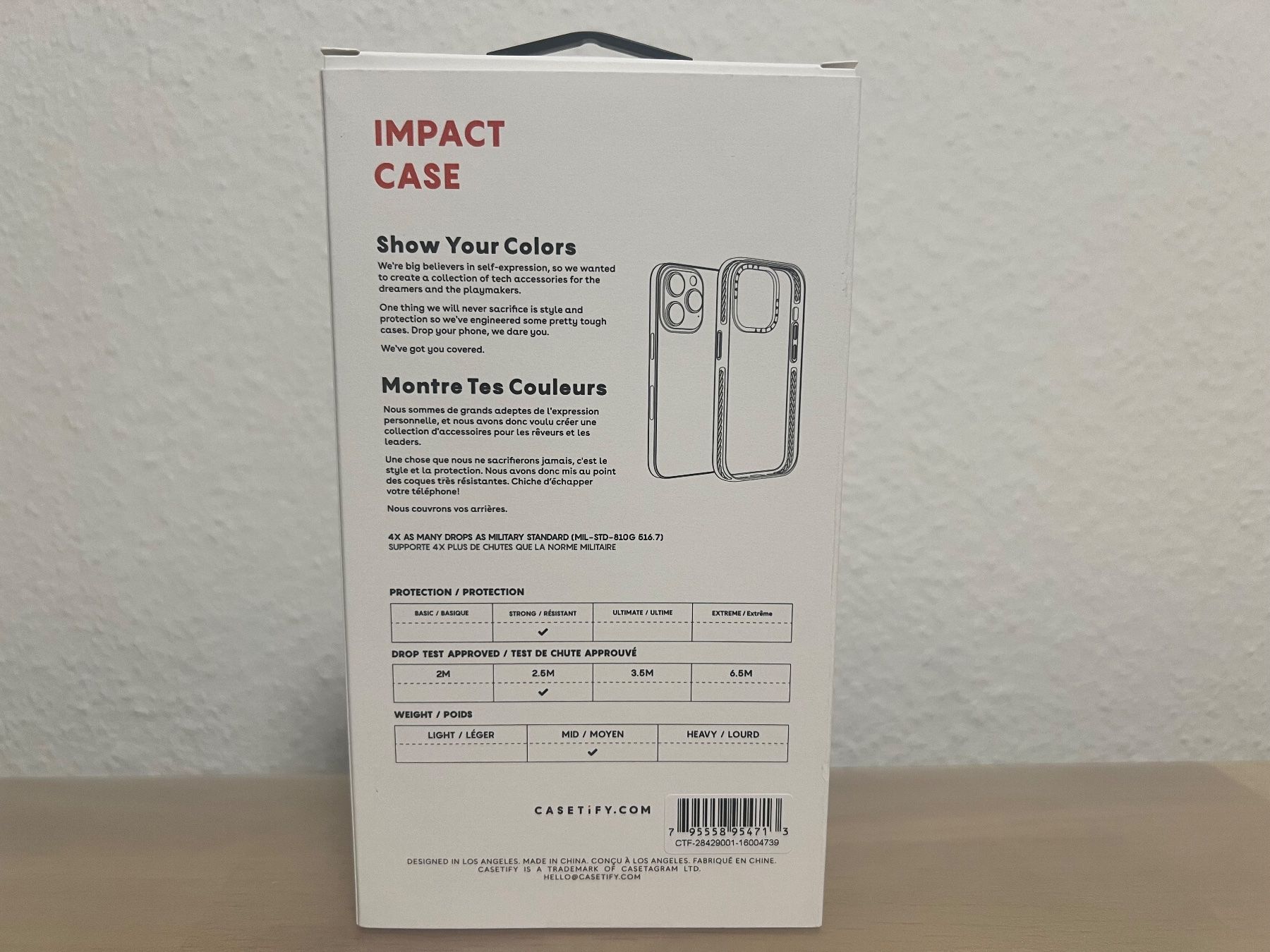 Apple Cover & Protezioni schermo: Casetify Impact Case with MagSafe iPhone 14 Pro Max – Nuovo e nell'imballaggio originale da Bern venduto da No1e 3