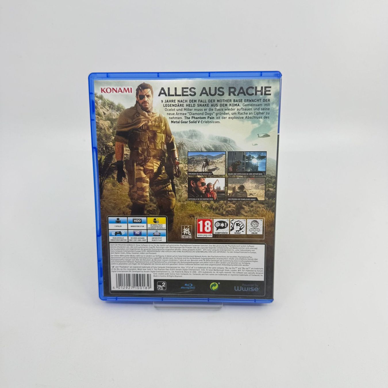 Giochi: Metal Gear Solid V: The Phantom Pain (PS4) – Usato da Herisau venduto da Seyashop1 2