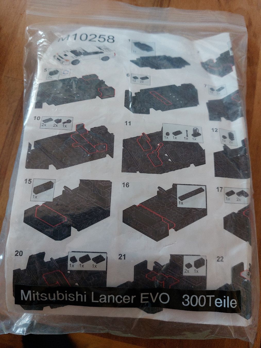 Baukästen: Mitsubishi Lancer EVO aus Klemmbausteinen – Neu (gemäss Beschreibung) aus Roggwil BE von zoeri46 3