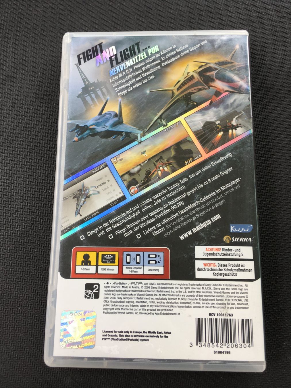 Sony Jeux: Mach - PSP – D'occasion à St.Gallen par Punktchen01 1