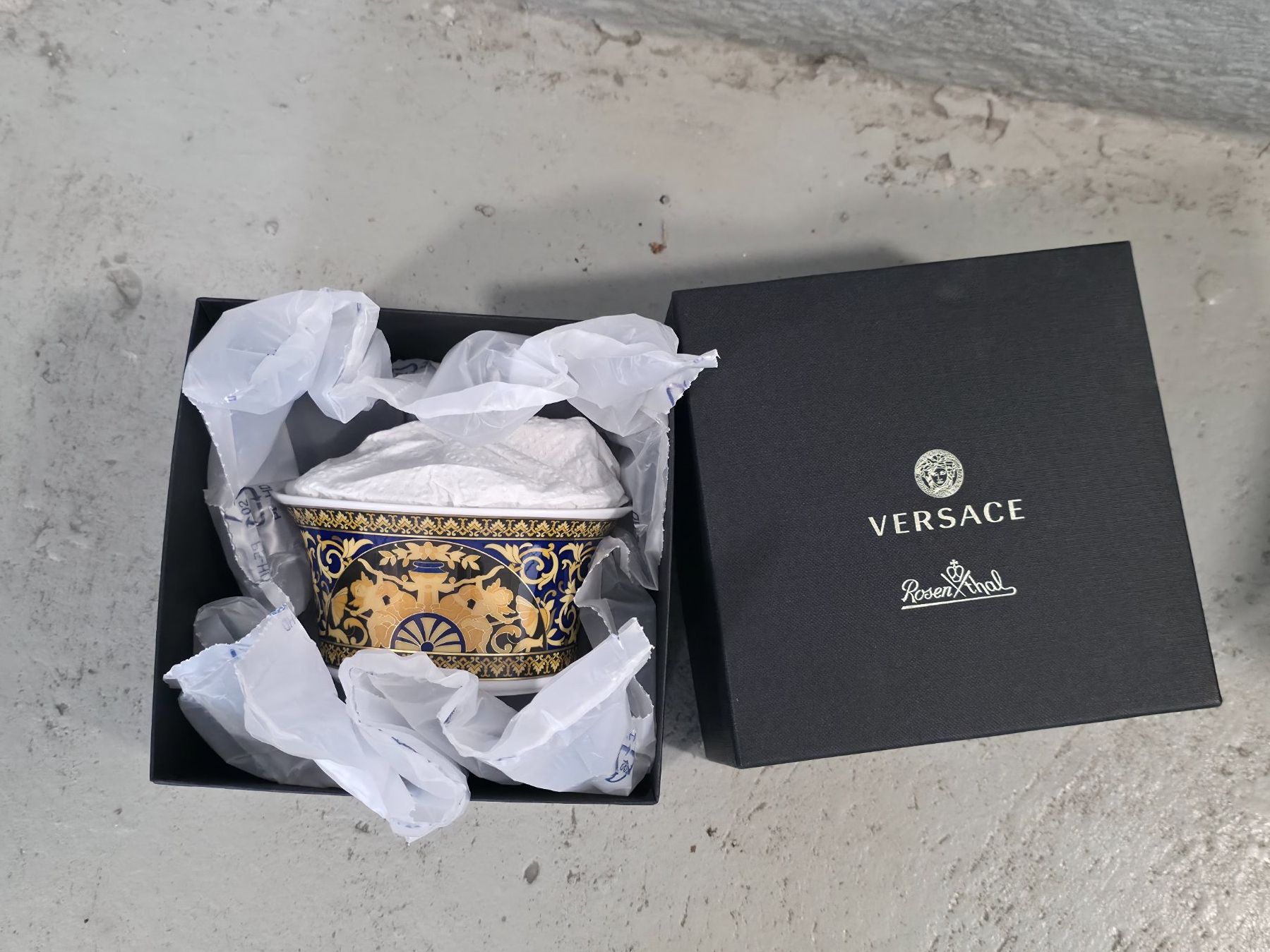 Versace Zuccheriere: Versace Rosenthal Zuckerdose – Usato da Amriswil venduto da newschweiz 1
