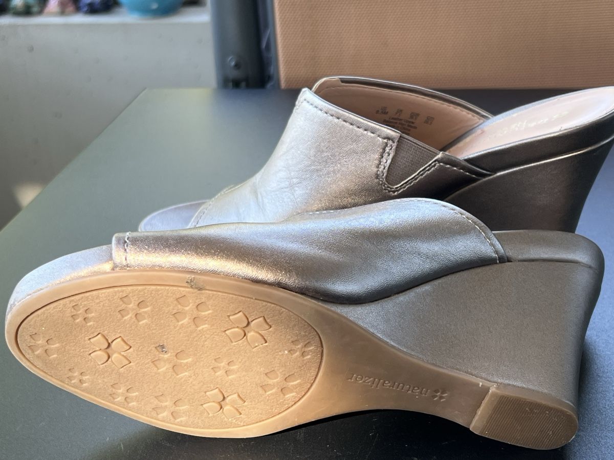 Scarpe da donna: Mules cuir bronze 40 – Usato da St-Blaise venduto da endora63 2