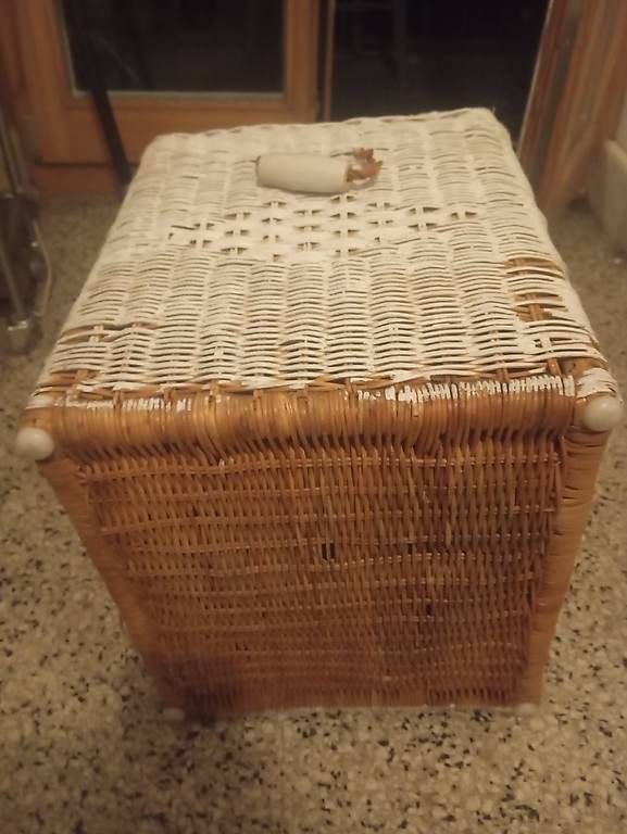 Truhen: Rattan Sitz/ Truhe – Gebraucht aus Basel von Petergunn 4