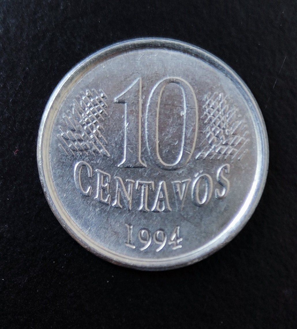Tutti le monete: 10 Centavos Münze Brasilien 1994 – Usato da Lenzburg venduto da Dani_Lenzburg