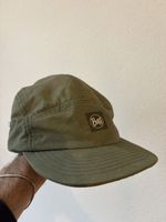 Buff Cap in Olivgrün verstellbar