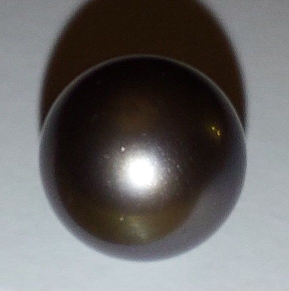 Perle (finte): Makellose Tahiti-Perle, 10mm Durchmesser – Nuovo (secondo la descrizione) da Klingnau venduto da Tamina5