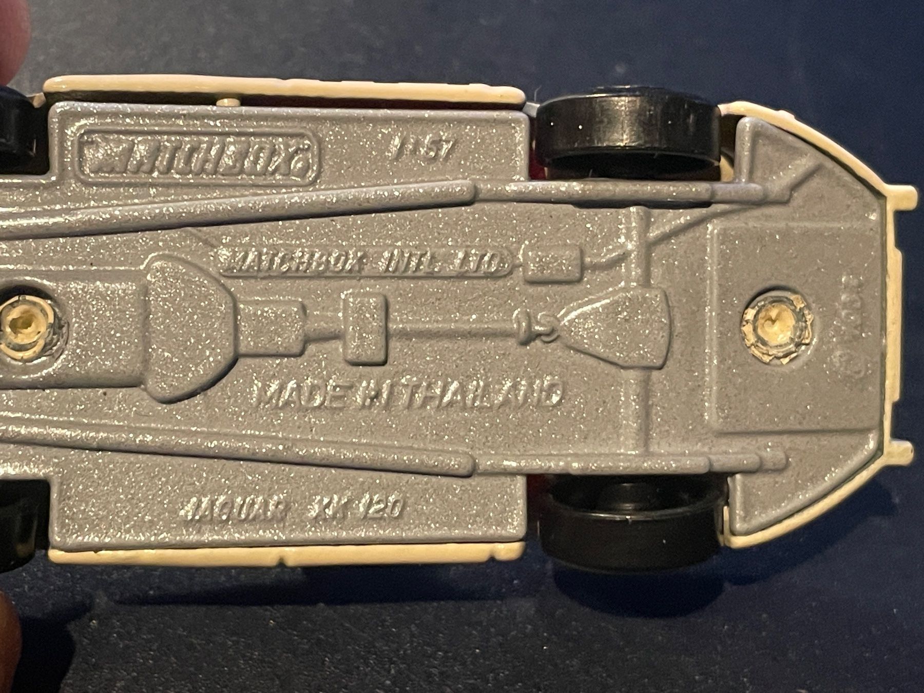 Matchbox Modellini d'auto: Modellauto Matchbox Jaguar XK 120 1:57 – Usato da Volketswil venduto da rubin74 4