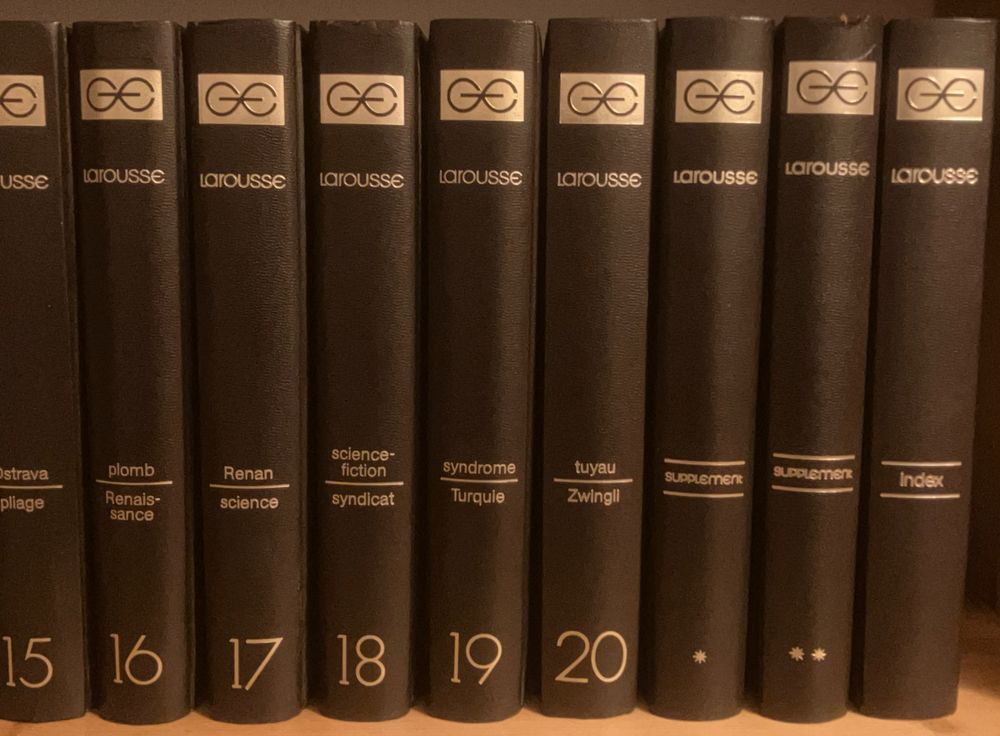 La Grande Encyclopedie Larousse 1971, neuve, complète 23 vol Kaufen