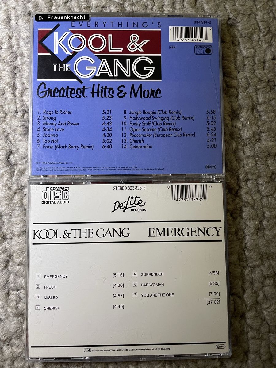 CD: 2x Kool & The Gang  – Usato da Reinach AG venduto da trigger7811 2