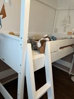 Bopita Hochbett Kinderbett Weiss 90x200 cm guter Zustand