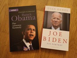 Barack Obama und Joe Biden Set
