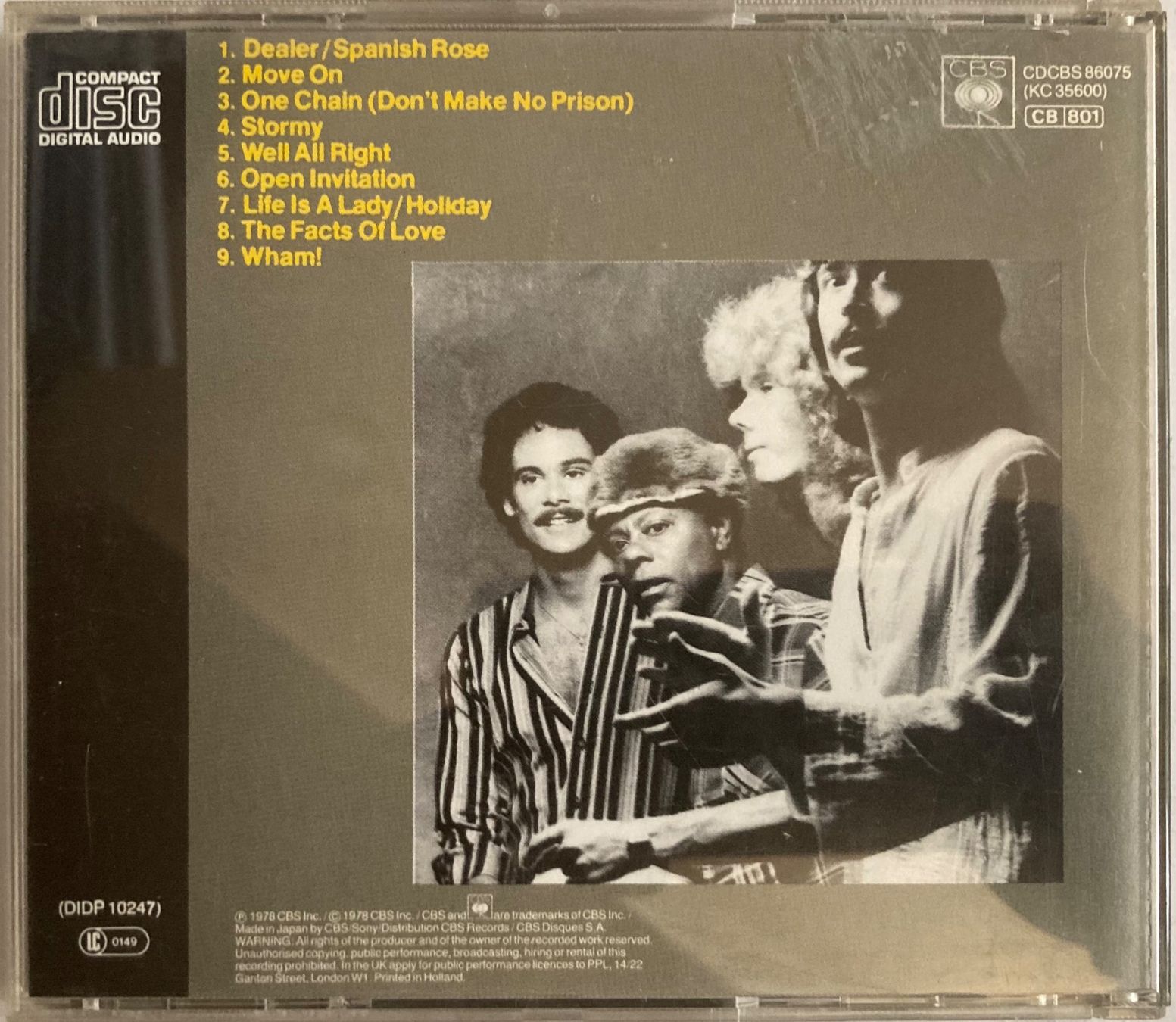 CD: SANTANA - INNER SECRETS – Usato da Poliez-Pittet venduto da Newtown-Records 1