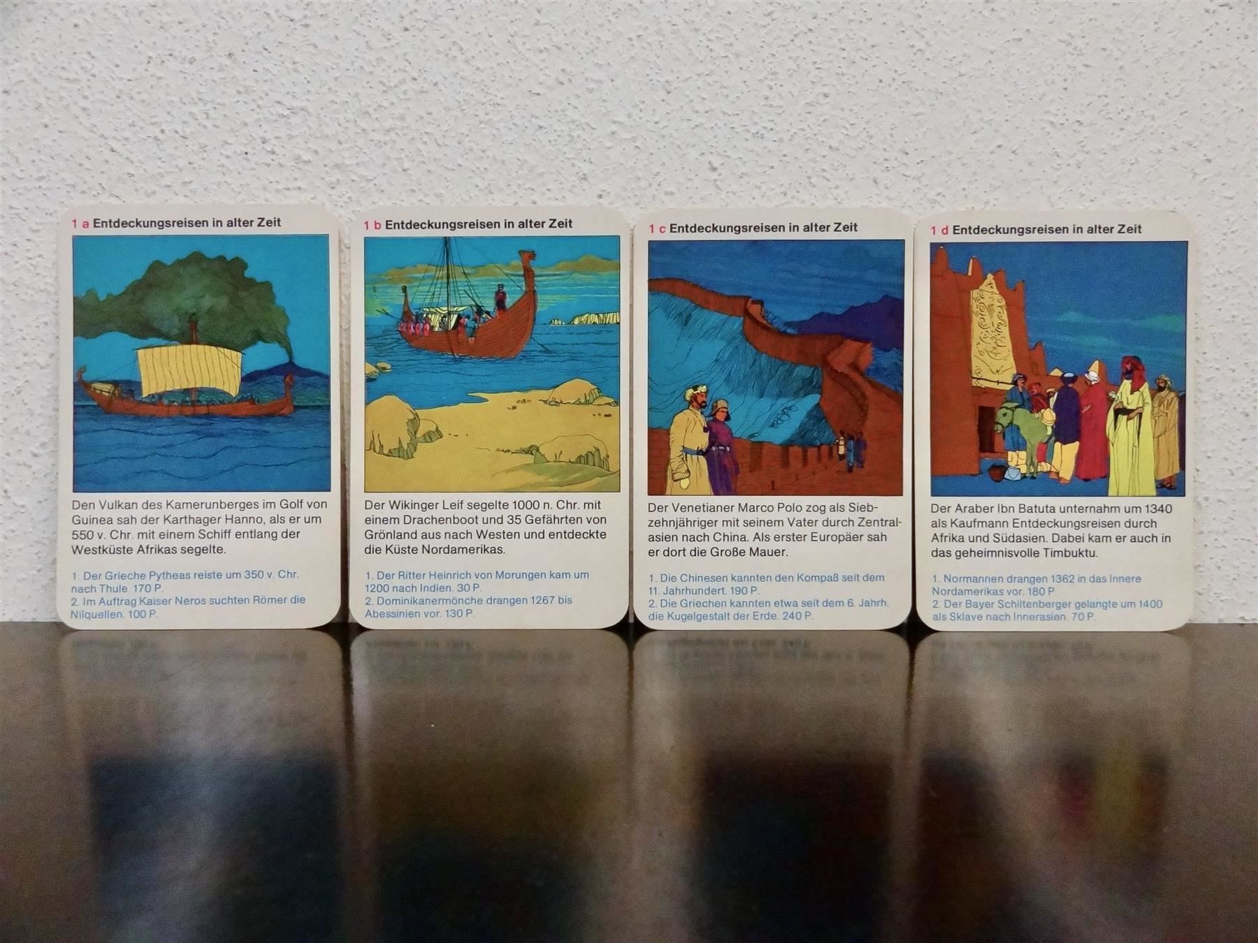 Ravensburger Giochi: schönes Quartett ENTDECKER UND EROBERER – Usato da Kerzers venduto da wisaundso 3