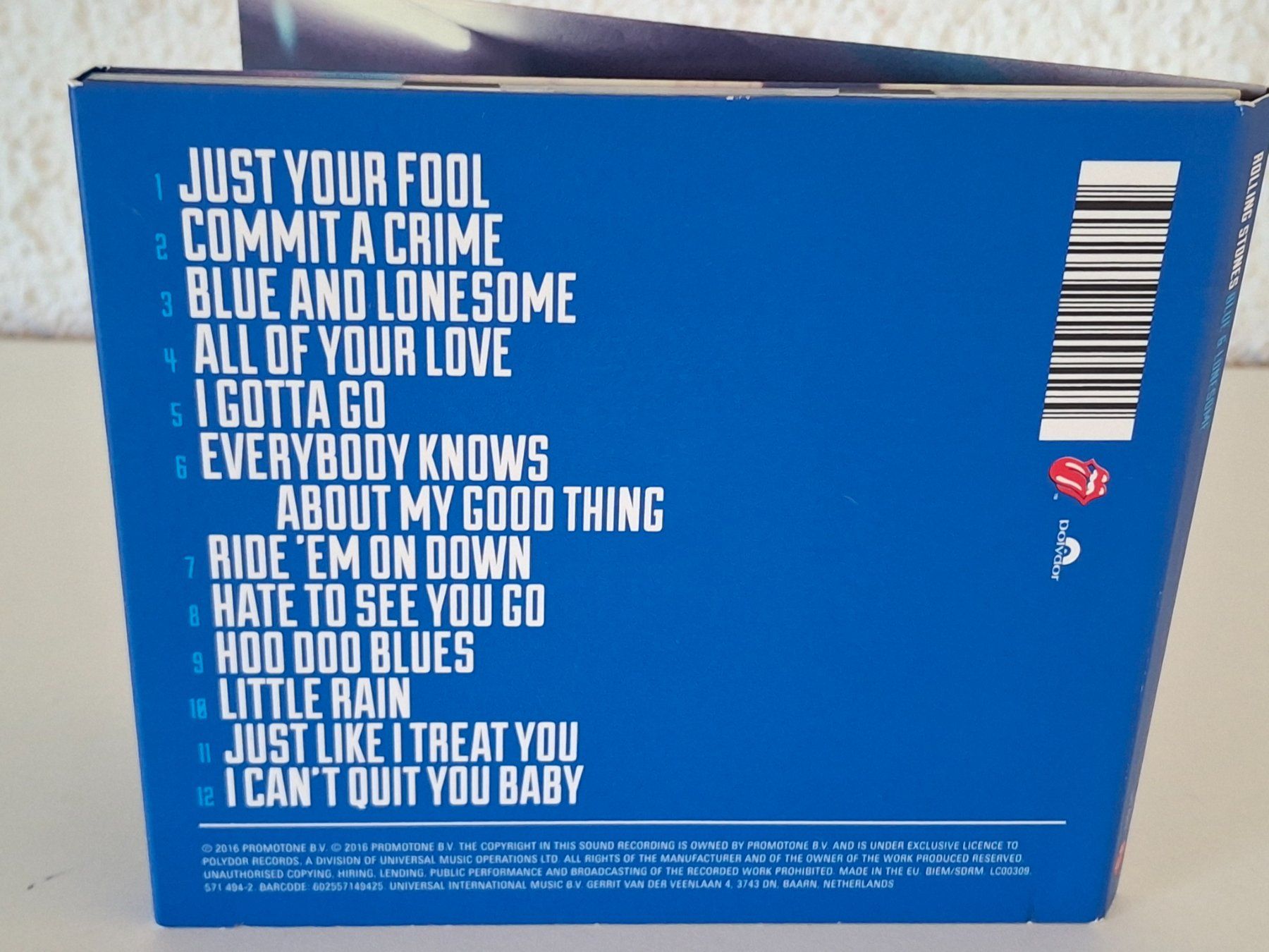 CDs: CD Rolling Stones  - Blue & Lonesome – Gebraucht aus Aarberg von Jackup1 1