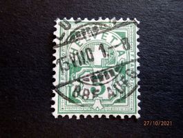 ZNr.65B, Vollstempel, Luzern 25. VII. 01