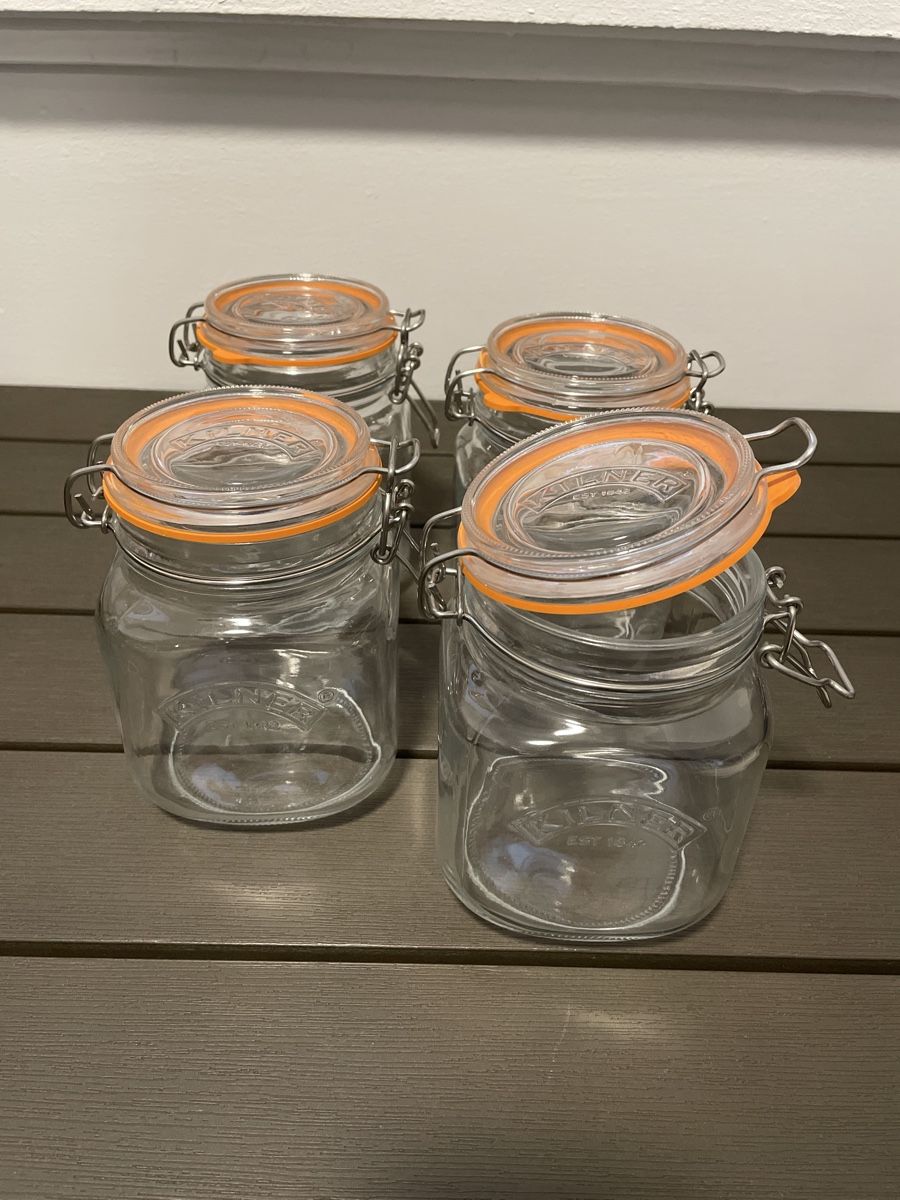 Contenitori & Simili: 4x Kilner Einmachgläser 1l – Usato da Uznach venduto da Player6