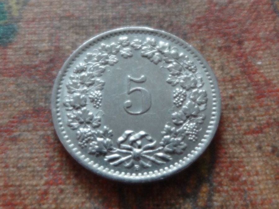 Tutti le monete: 5 Rp. 1963 – Usato da Romanel-sur-Lausanne venduto da Swift13 1