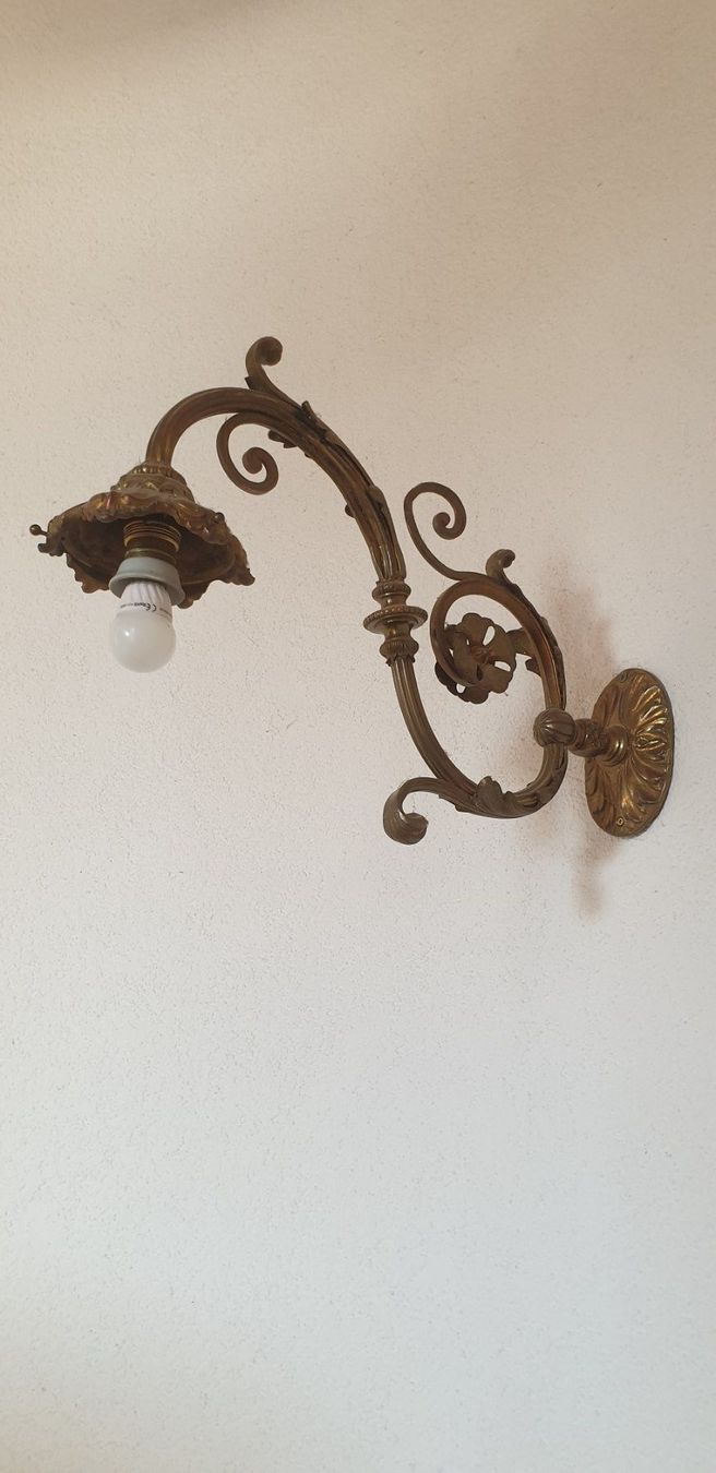 Lampen: Antike Jugendstil Wandleuchte – Gebraucht aus Uster von Malefitz 6