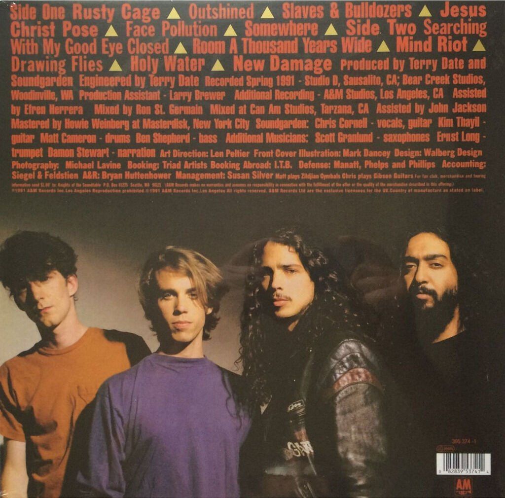 Schallplatten: SOUNDGARDEN - BADMOTORFINGER – Neu und originalverpackt aus Bottens von hotter-than-hell 1