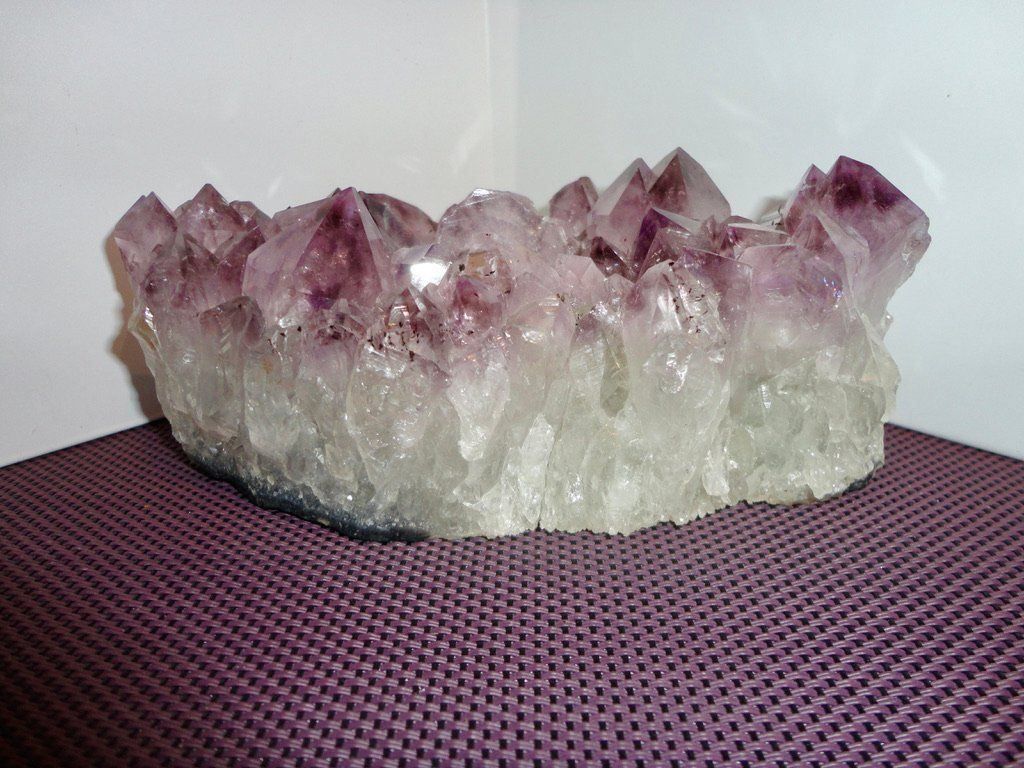 Minerali & Pietre curative: Windlicht Amethyst  roh – Nuovo (secondo la descrizione) da Biberist venduto da Steine 3