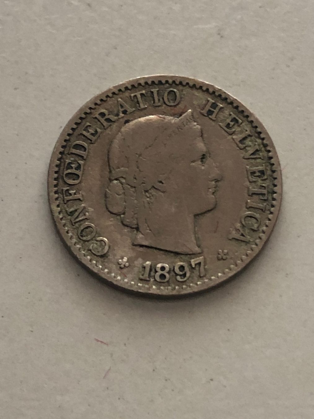 Toutes les monnaies: 5 Rp. 1897 – D'occasion à Schötz par Odpa