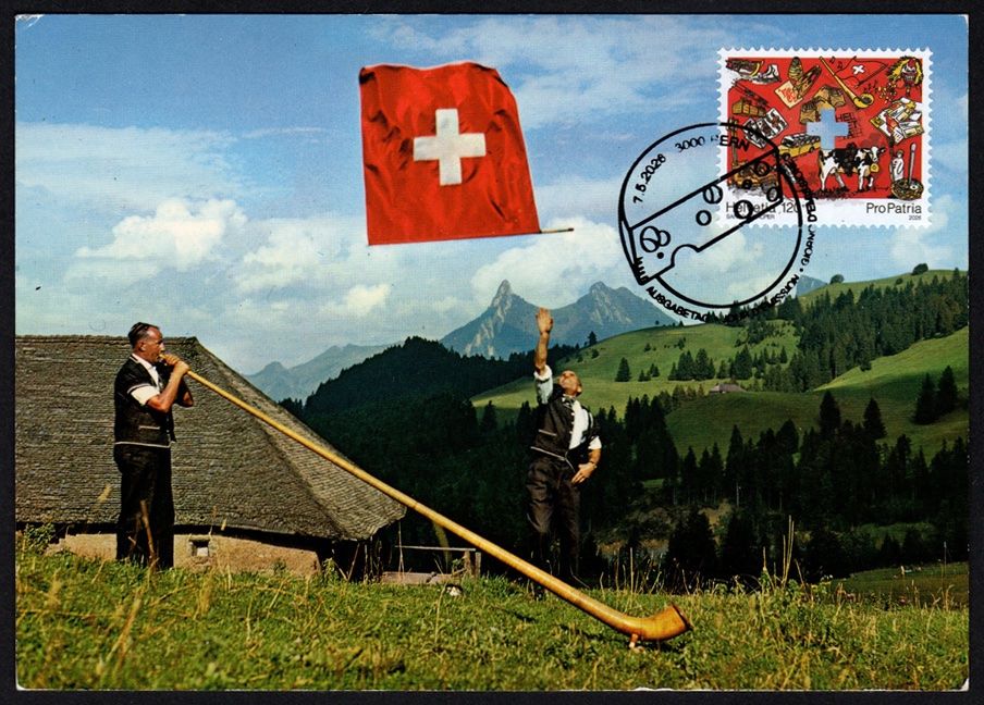 Tutti i francobolli: Maximumkarte Pro Patria - Schweizer Kulturgut – Nuovo (secondo la descrizione) da Dottikon venduto da haeusibuh5