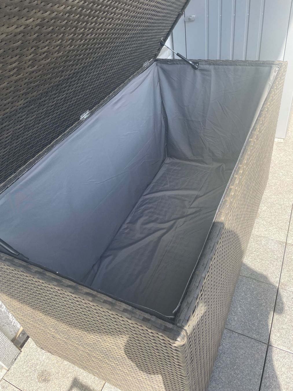 Box contenitori: Kissenbox aus Rattan – Usato da Uitikon Waldegg venduto da Schnugg3 2