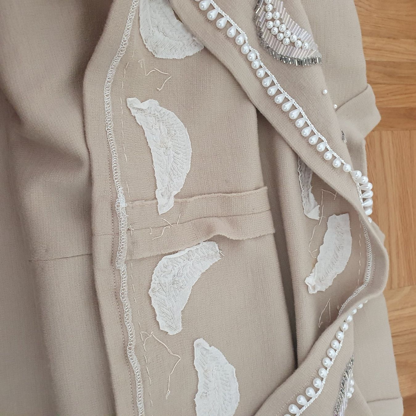 Maglioni & Felpe: Jolies Pull  dame deux en un beige taiile 38 – Usato da Prilly venduto da RoDyRe 4