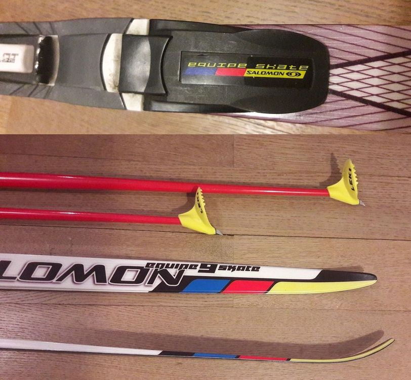 Salomon equipe deals 9 skate ski