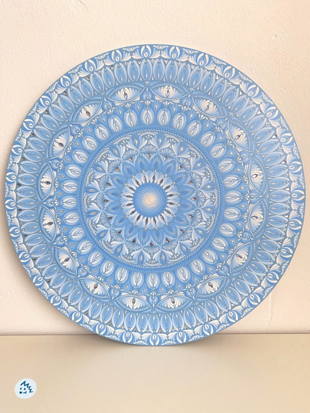 Dipinti: Mandala auf Holz, Mandala Bild, Gemälde, Geschenk, Kunst – Nuovo e nell'imballaggio originale da Fanas venduto da Omibia 7