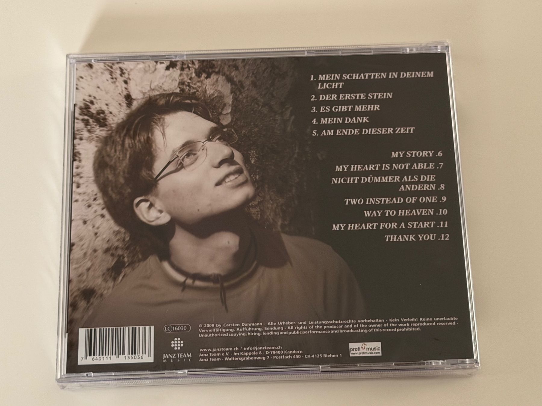 CD: Carsten Dahmann CD - Es gibt mehr – Nuovo e nell'imballaggio originale da Altstätten SG venduto da sheamus 1