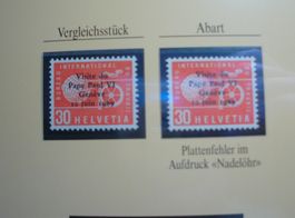 Abart 1969 **, Papstbesuch Genf, "Nadelöhr"