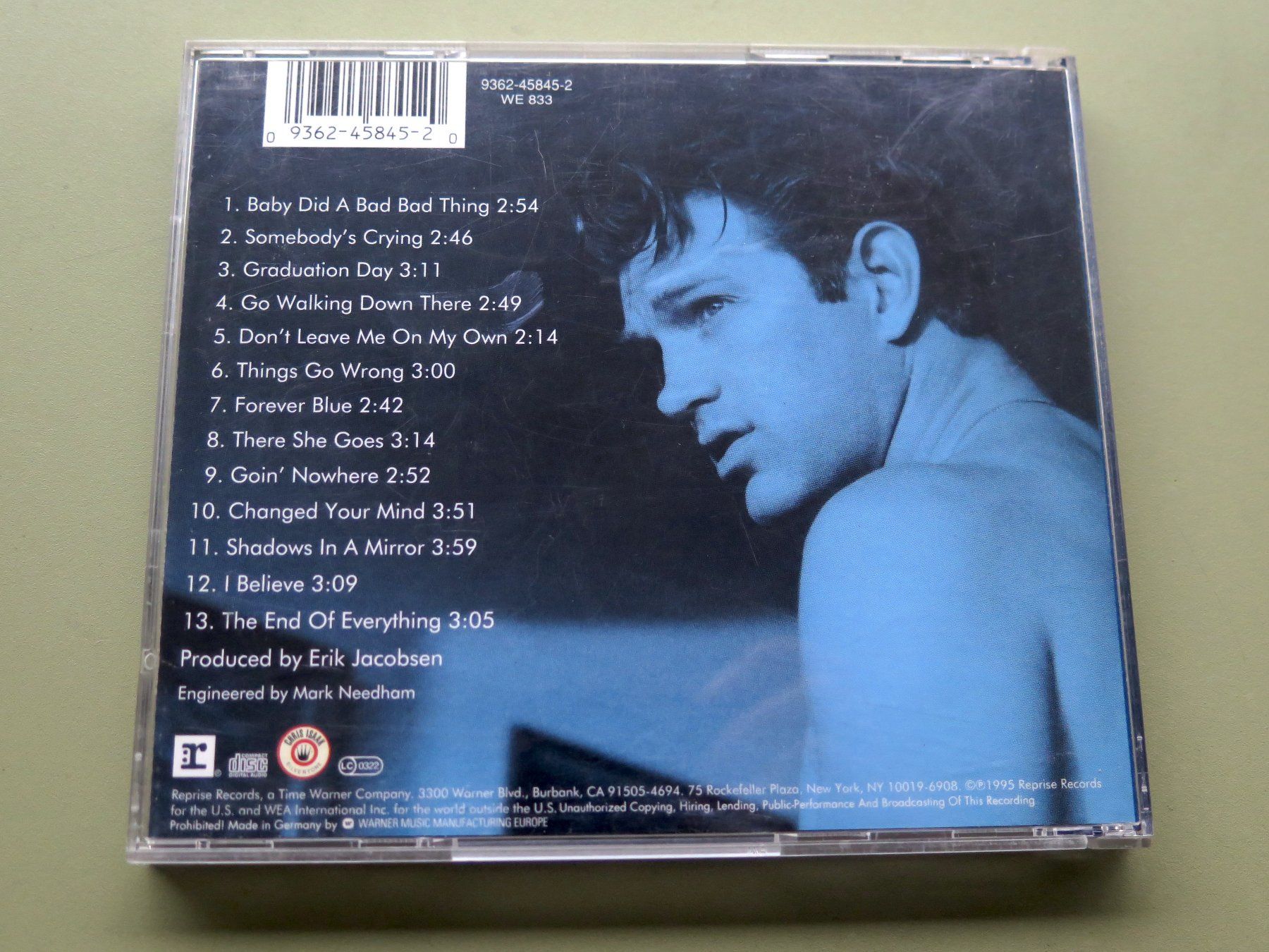CD: (p) CD CHRIS ISAAK: Forever blue, 1995 – Usato da Bern venduto da Balzamico 1
