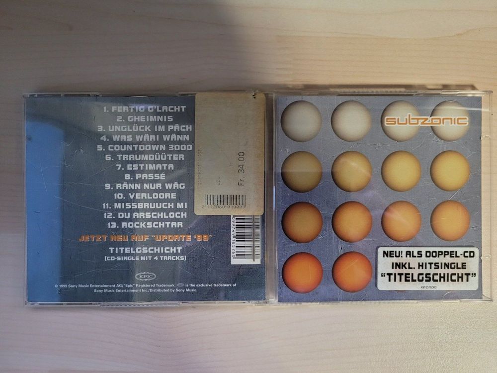 DCD Subzonic - Update`99, 1999 (Gebraucht) in Nebikon für CHF 0.5 – mit ...