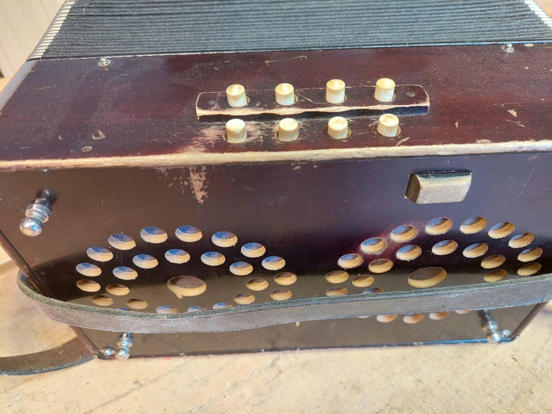 Hohner Musikinstrumente: Akkordeon diatonisch Hohner's Premiere – Defekt aus Davos Platz von wauwauin 3