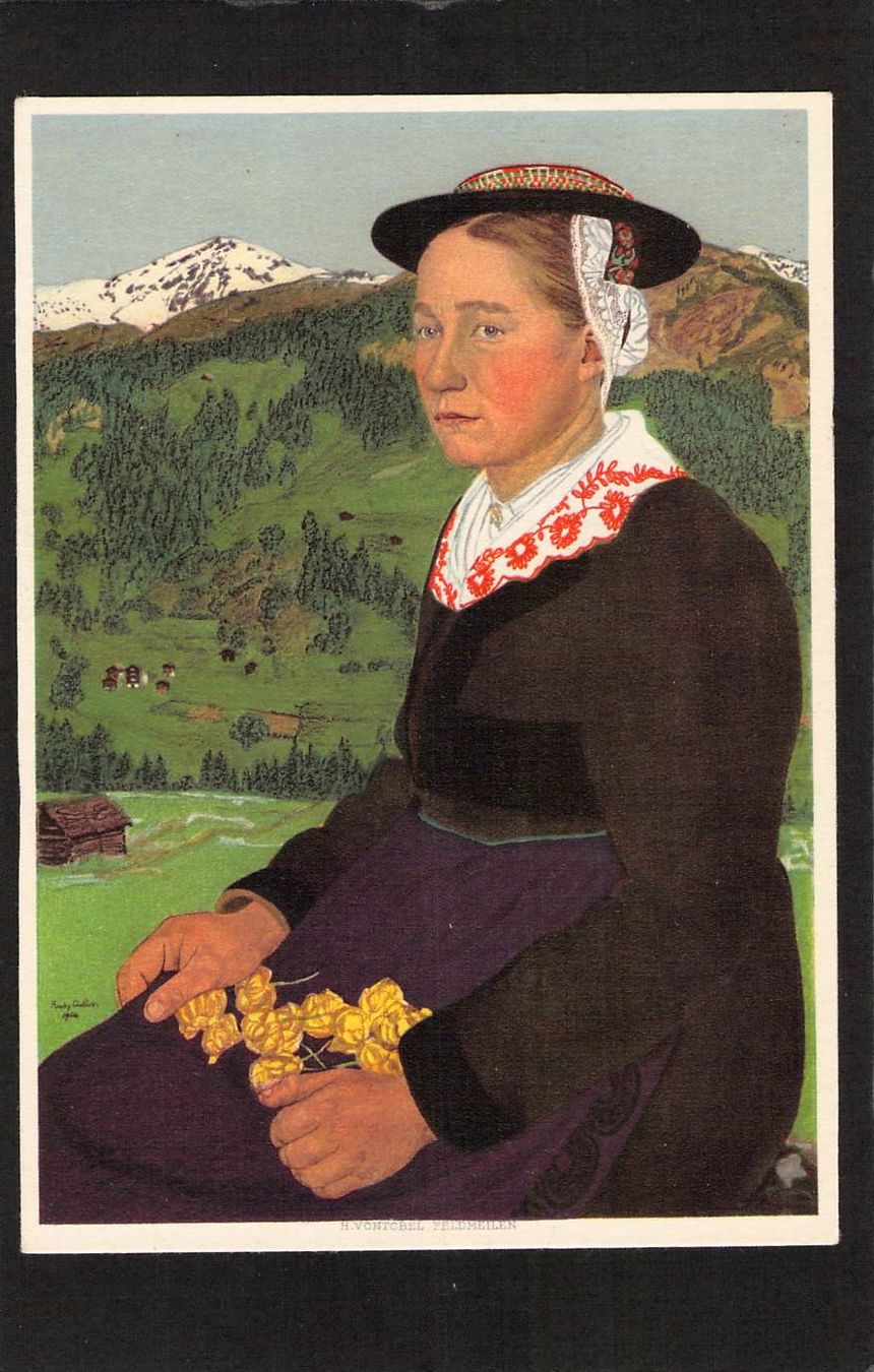 Tutti i francobolli: Bundesfeierkarte 1933 , Nr. 57 e * – Usato da Reichenburg venduto da Pipo-67