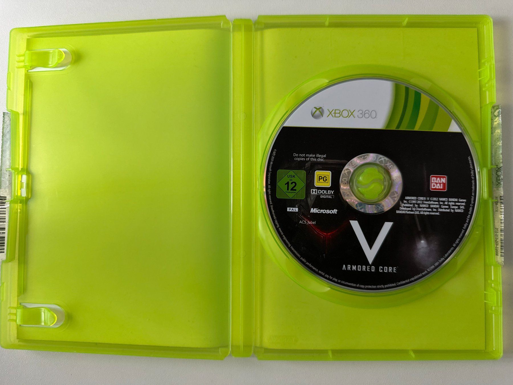 Microsoft Giochi: Armored Core V, Xbox 360 – Usato da Couvet venduto da Aura_aura 1
