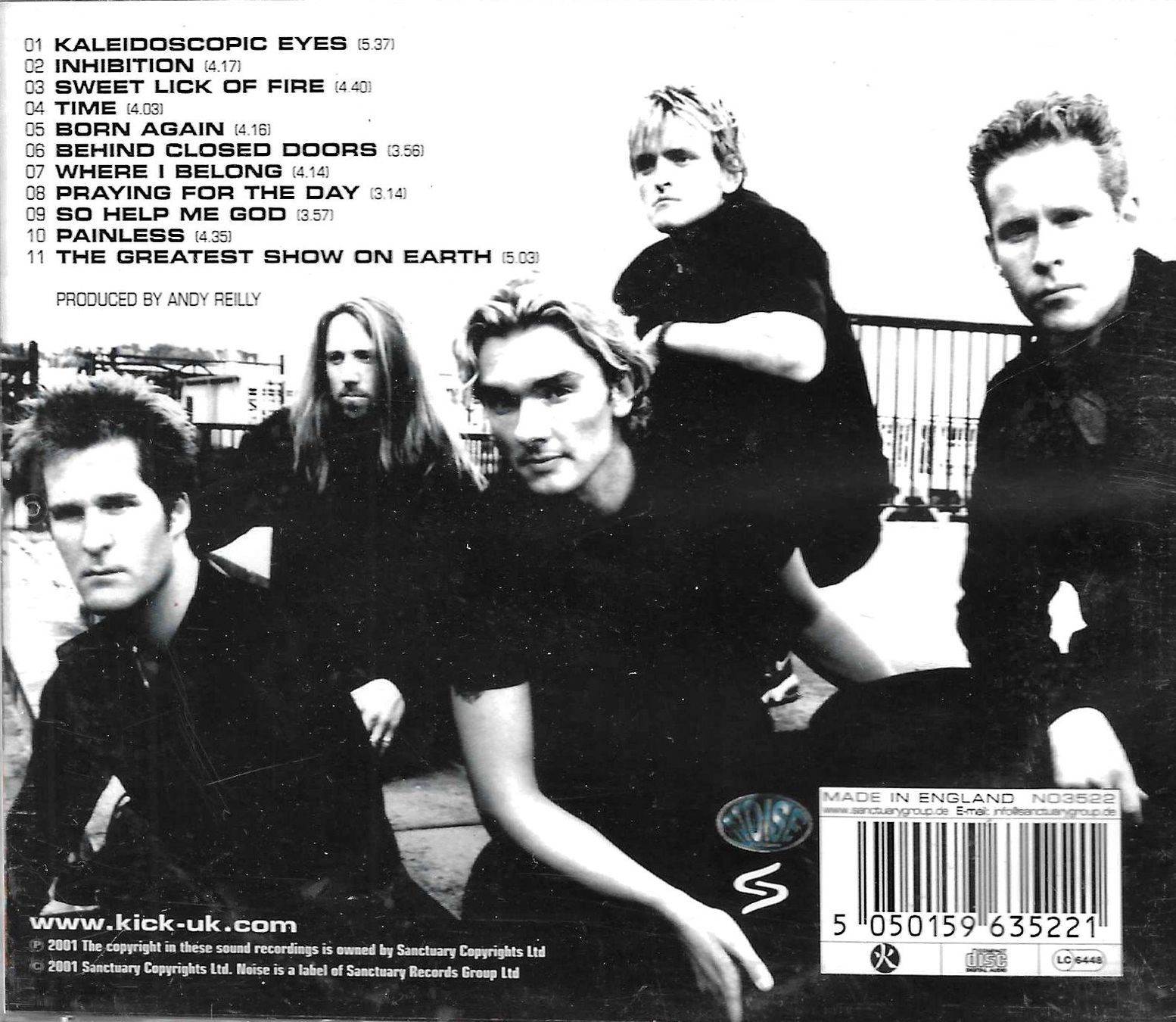 CDs: Kick - Sweet Lick Of Fire – Gebraucht aus Savagnier von Ne2065 1
