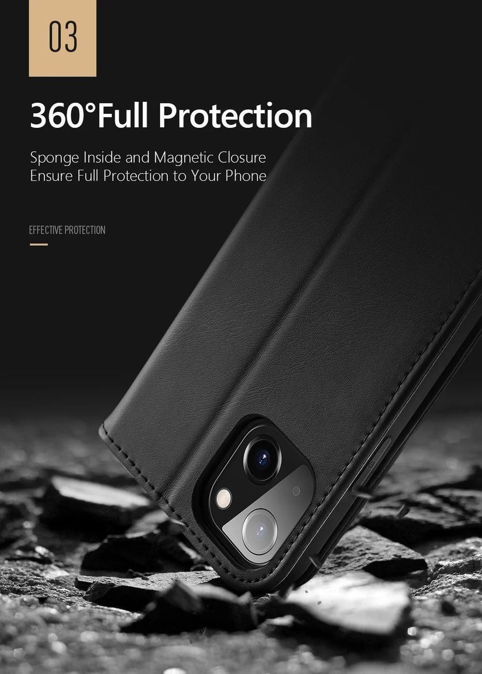 Covers & Schutzfolien: Dux Ducis iPhone 13 Pro Leder Case – Neu und originalverpackt aus Zürich von Store-247 2